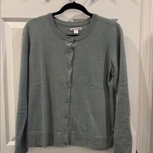 Old Navy Women’s Black and Sage Cardigan Set